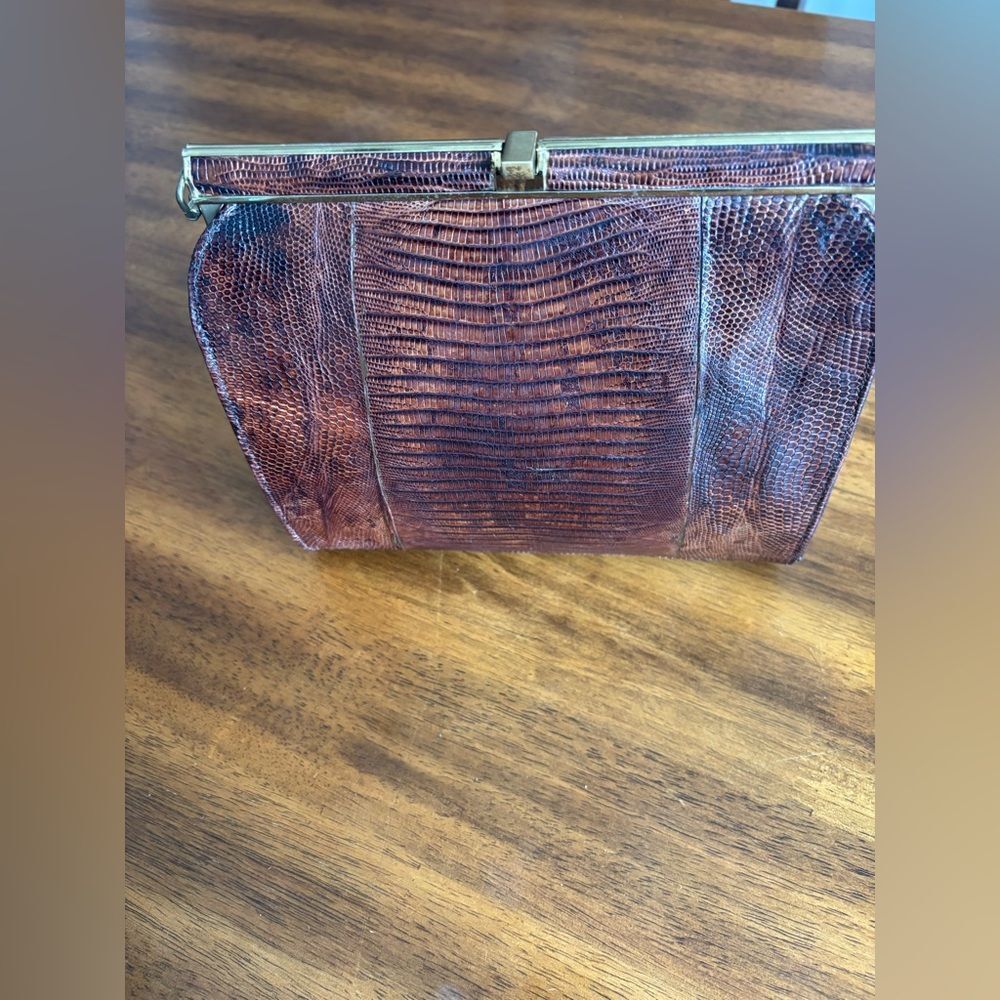 Elegant Brown Clutch Bag